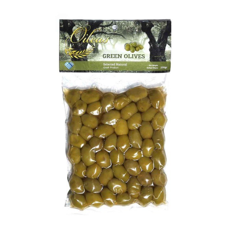Green olives Halkidiki Oileas 250gr